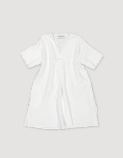 V-NECK TUNIC DRESS